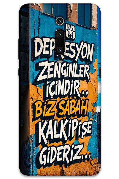 MRCİLETİSİM غطاء خلفي لهاتف Xiaomi Mi 9T بنمط HD مطبوع -