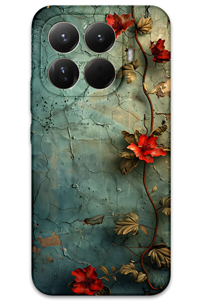 MRCİLETİSİM غطاء خلفي لهاتف Xiaomi Mi 15T بنمط HD مطبوع - زهرة اللبلاب