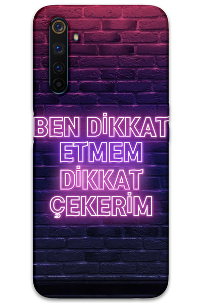 MRCİLETİSİM غطاء خلفي لهاتف Realme 6 Pro بنمط HD مطبوع - يجذب الانتباه