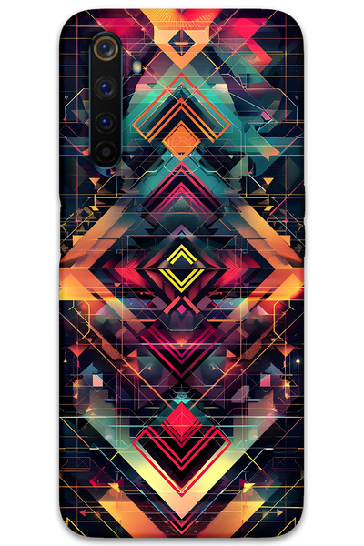 MRCİLETİSİM غطاء خلفي لهاتف Realme 6 Pro بنمط HD مطبوع - موتيف 2