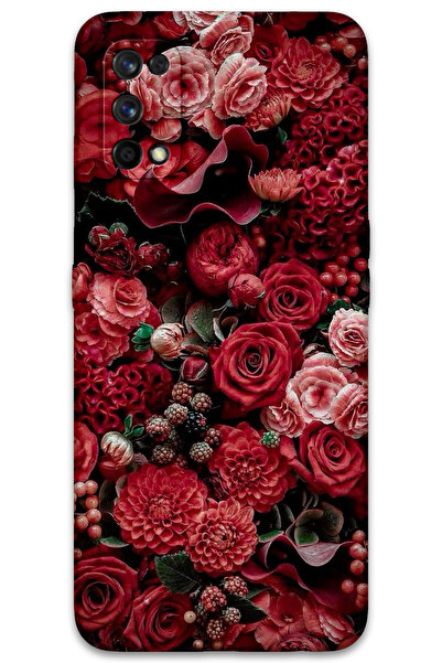 MRCİLETİSİM غطاء خلفي لهاتف Realme 7 Pro بنمط HD مطبوع - ورود