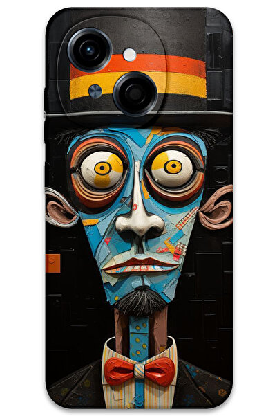 MRCİLETİSİM غطاء خلفي لهاتف تكنو سبارك جو 1 2025 بنمط عالي الدقة مطبوع - صراخ...