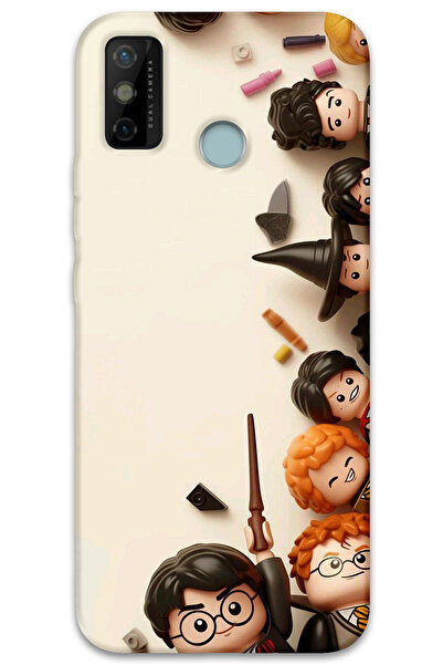 MRCİLETİSİM غطاء خلفي لهاتف Tecno Spark 6 Go بنمط HD مطبوع - هاري بوتر