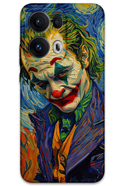 MRCİLETİSİM غطاء خلفي لهاتف اوبو رينو 13 برو 5G بنمط HD مطبوع - جوكر 2