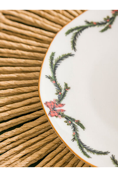 LC Waikiki Sparkling Choices from Shining Store |   Kokina Printed Porcelain Plate 20 cm