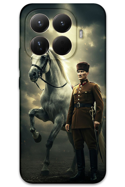 MRCİLETİSİM غطاء خلفي لهاتف Xiaomi Mi 15T بنمط HD مطبوع - أتاتورك شيمبك