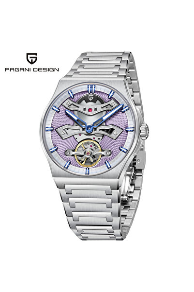 Pagani design PD-YS028 42MM 100M Su Geçirmez, İskelet Otomatik Safir Kristal ...