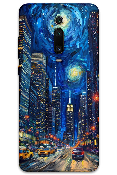 MRCİLETİSİM غطاء خلفي لهاتف Xiaomi Mi 9T بنمط HD مطبوع - شارع الفن