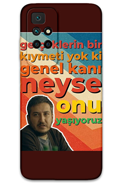 MRCİLETİSİM غطاء خلفي لهاتف Xiaomi Redmi 10 بنمط HD مطبوع - عام كاني