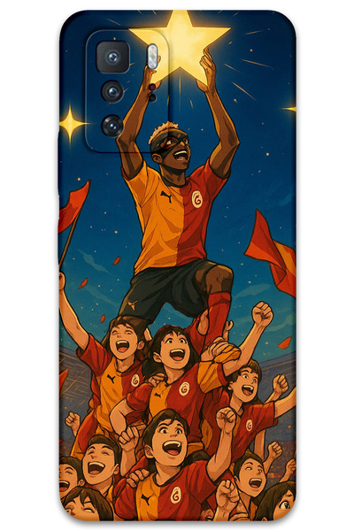 MRCİLETİSİM Xiaomi Poco X3 GT Kılıf HD Desen Baskılı Arka Kapak - Osimhen