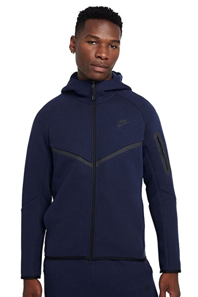 Nike Men's sweatshirt tech fleece windrunner double zipper hoodie men's Hooded sweatshirt