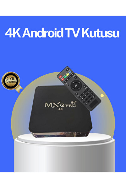 Genel Markalar Akıllı Android TV Box – 4K Çözünürlük, 2GB RAM, 16GB Depolama,...