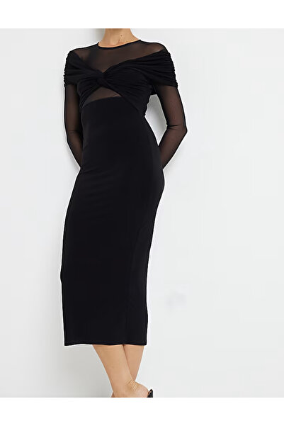 River Island River Island midi dress, black