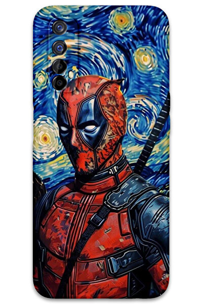 MRCİLETİSİM غطاء خلفي لهاتف Realme 7 بنمط HD مطبوع - ديدبول