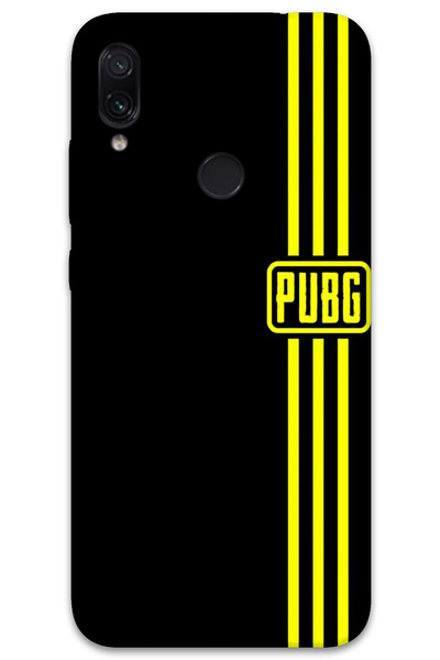 MRCİLETİSİM غطاء خلفي لهاتف Xiaomi Redmi Note 7 بنمط HD مطبوع - Pubg