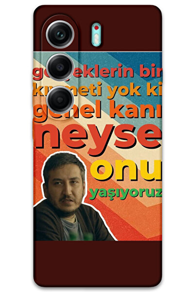 MRCİLETİSİM غطاء خلفي لهاتف تكنو كامون 40 برو بنمط عالي الدقة مطبوع - جنرال كاني