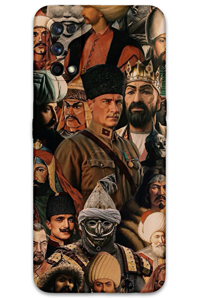 MRCİLETİSİM غطاء خلفي لهاتف Realme 7 Pro بنمط HD مطبوع - تركي كبير