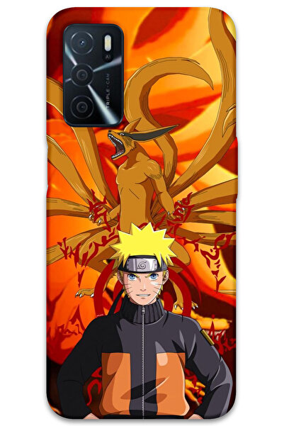 MRCİLETİSİM غطاء خلفي لهاتف اوبو A55 بنمط HD مطبوع - ناروتو