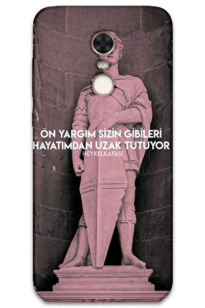 MRCİLETİSİM غطاء خلفي لهاتف Xiaomi Redmi 5 Plus بنمط HD مطبوع - أمامي