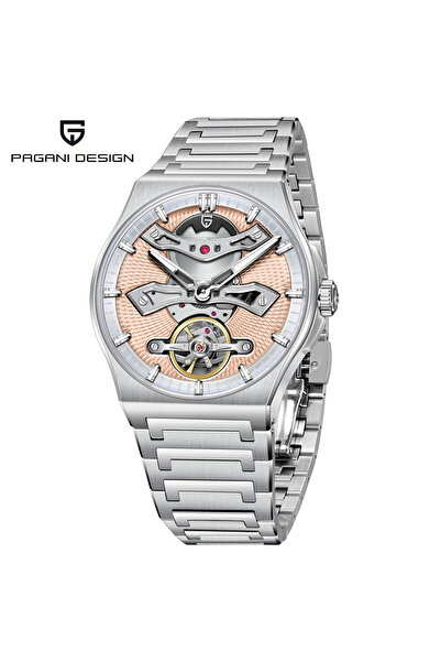 Pagani design PD-YS028 42MM 100M Su Geçirmez, İskelet Otomatik Safir Kristal ...