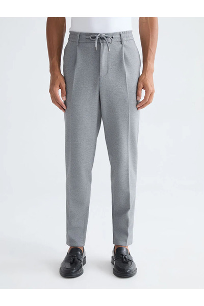 LC Waikiki Ανδρικό παντελόνι LCW Vision Grey Standard Fit