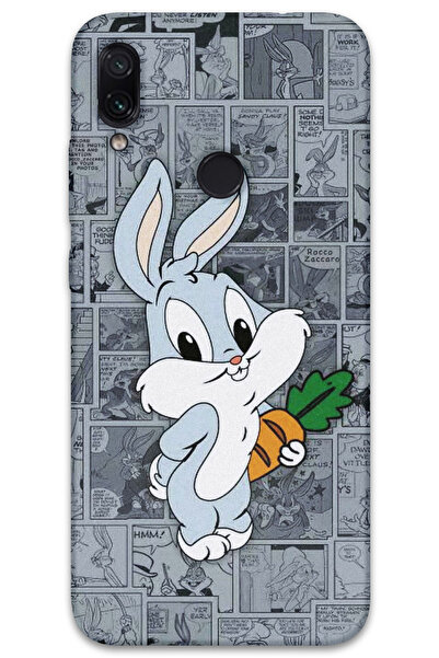 MRCİLETİSİM Xiaomi Redmi Note 7 Case Hd Pattern Printed Back Cover - Bugsbunny 1