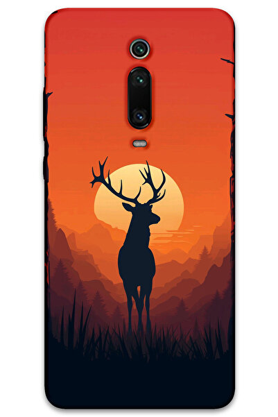 MRCİLETİSİM غطاء خلفي لهاتف Xiaomi Mi 9T بنمط HD مطبوع - غزال