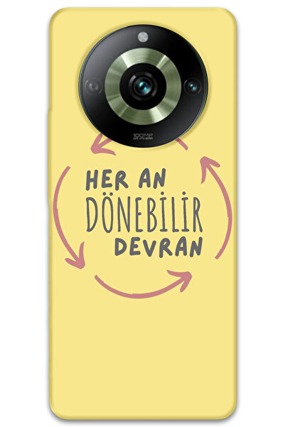 MRCİLETİSİM غطاء خلفي لهاتف Realme 11 Pro Plus بنمط HD مطبوع - ديفران دوينر