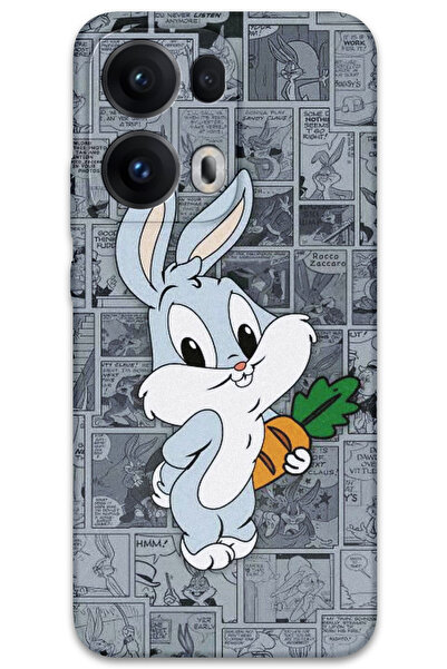 MRCİLETİSİM غطاء خلفي لهاتف اوبو رينو 13 برو 5G بنمط HD مطبوع - بوجز باني 1