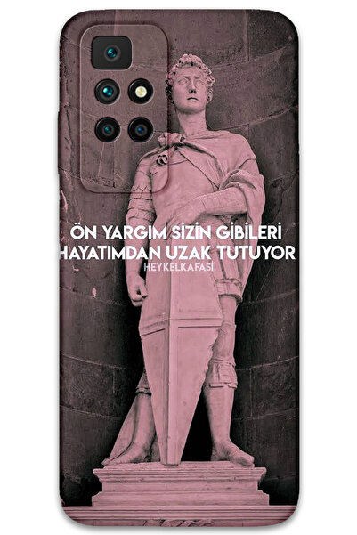 MRCİLETİSİM غطاء خلفي لهاتف Xiaomi Redmi 10 بنمط HD مطبوع - أمامي