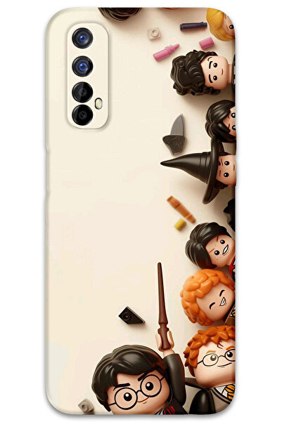 MRCİLETİSİM غطاء خلفي لهاتف Realme 7 بنمط HD مطبوع - هاري بوتر