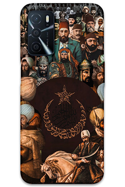 MRCİLETİSİM غطاء خلفي لهاتف اوبو A16 بنمط HD مطبوع - عهد العثمانيين