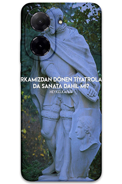 MRCİLETİSİM غطاء خلفي لهاتف Xiaomi Redmi A5 4G بنمط HD مطبوع - مسرح دوار