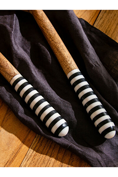 LC Waikiki Sparkling Choices from Shining Store |   Wooden Serving Utensils Set of 2