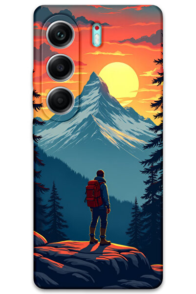 MRCİLETİSİM غطاء خلفي لهاتف تكنو كامون 40 برو بنمط HD مطبوع - ايفرست