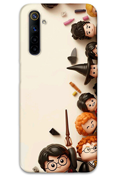 MRCİLETİSİM غطاء خلفي لهاتف Realme 6 بنمط HD مطبوع - هاري بوتر