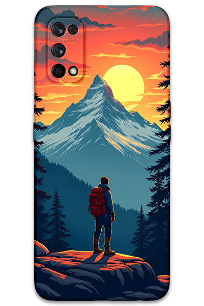 MRCİLETİSİM غطاء خلفي لهاتف Realme 7 Pro بنمط HD مطبوع - Everest