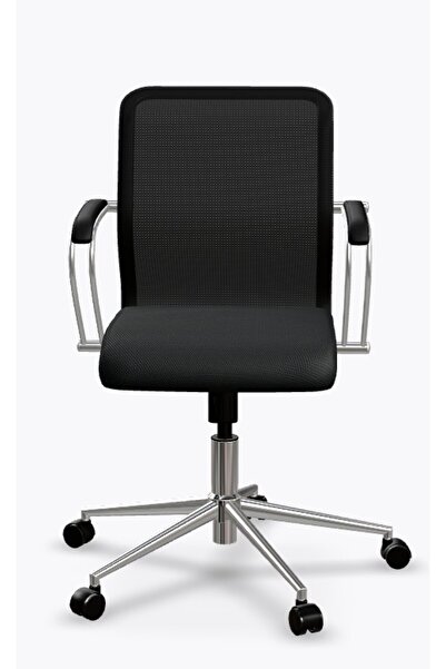 METTA Ergolife Sit 8 Ofis Koltuğu | Tekerlekli, Yükseklik Ayarlı, Siyah, Bilg...