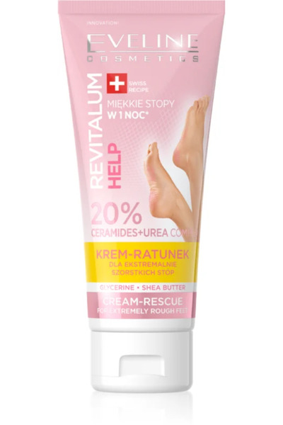 Eveline Cosmetics Cremă Eveline pentru picioare extrem de aspre cu 20% ceramide și uree