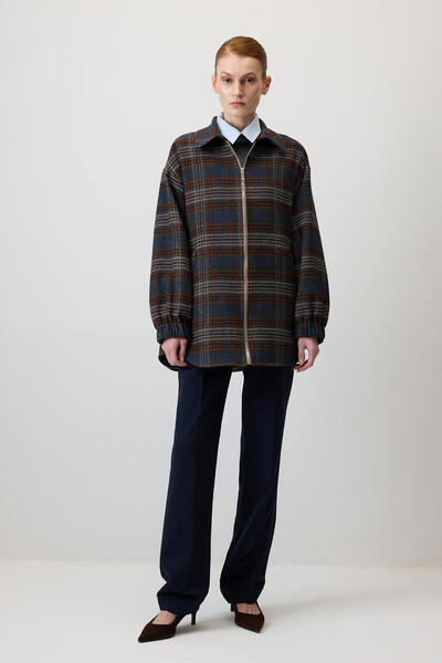 Touché Privé Shirt Collar Bomber Jacket