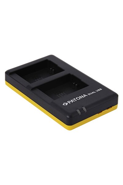 Patona Încărcător dual USB pentru 2 baterii Sony NP-FZ100 (compatibil cu A7 I...