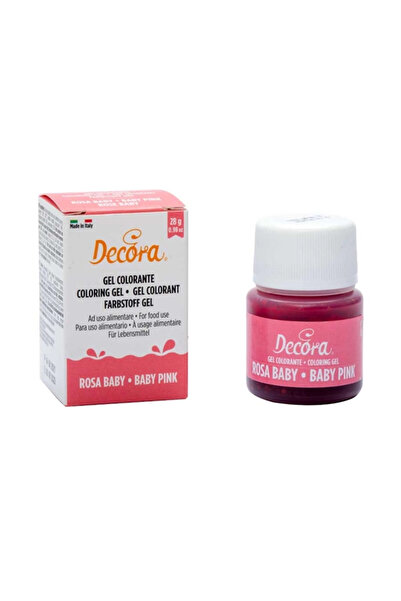 DECORA Colorant alimentar tip gel, Roz, 28 g