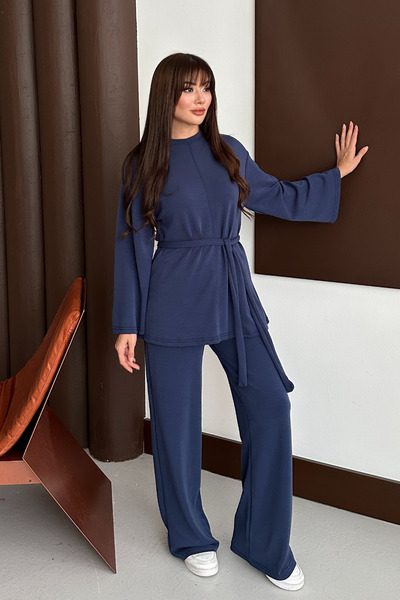 Balenbi Premium Women's Modal Fabric Belted Hijab Set 1138