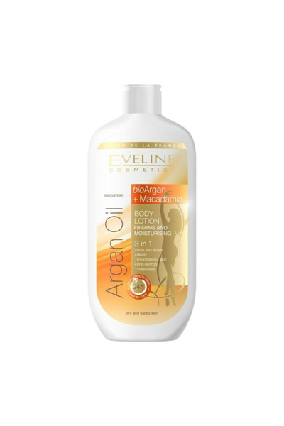 Eveline Cosmetics Eveline 3-1 Firming Body Lotion with Argan and Macadamia Oil 350 ml