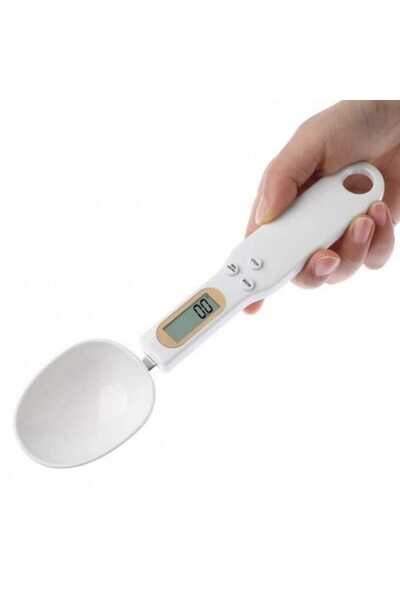 AR Electronic kitchen measuring spoon with accurate LCD display for dispensing coffee beans, milk, and flour