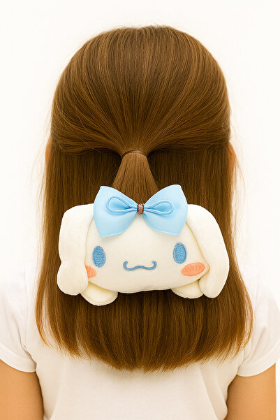 MakeWell Kuromi My Melody Cinnamoroll Pampapurin Designed Children's Rubber Hair Clip
