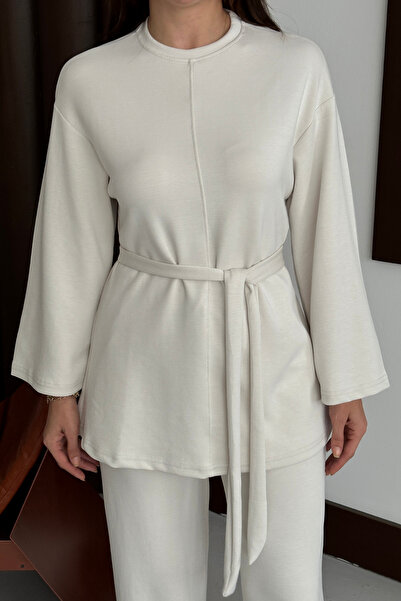 Balenbi Premium Women's Modal Fabric Belted Hijab Set 1138