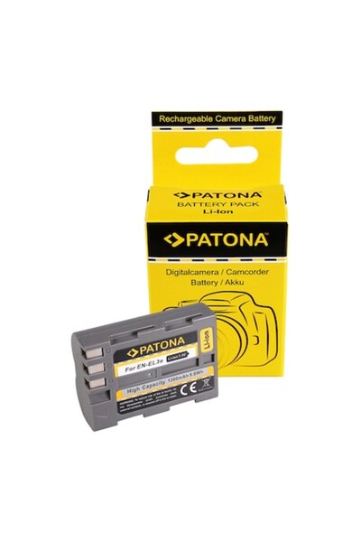 Patona Baterie pentru NIKON D700 D300 D200 D100 D80 D70 D50 EN-EL3e - 1036