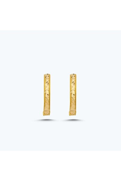 Altınbaş 22 Ayar Altın Halka Küpe