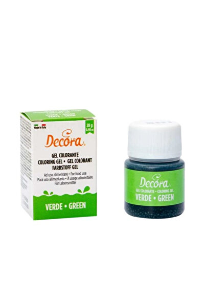 DECORA Colorant alimentar tip gel, Verde Deschis, 28 g